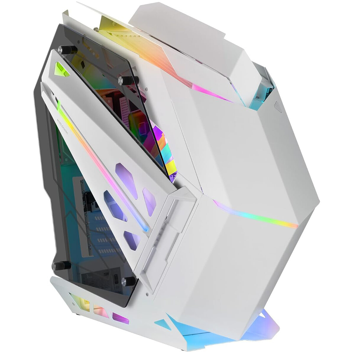 Boîtier Mars Gaming MC-TITAN White - MCTITANW