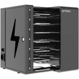 Armoire de chargement pour ordinateurs portables Manhattan 7-Port USB-C Desktop Charging Cabinet 65W (181297)