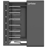 Armoire de chargement pour ordinateurs portables Manhattan 7-Port USB-C Desktop Charging Cabinet 65W (181297)