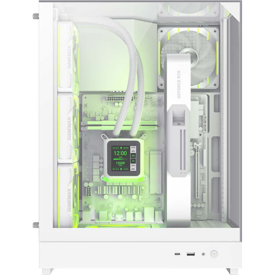 Boîtier GameMax T20 WH - 9101-1000R0002 - photo 2
