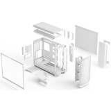 Boîtier Fractal Design Meshify 3 XL White RGB TG Clear Tint (FD-C-MES3X-06)