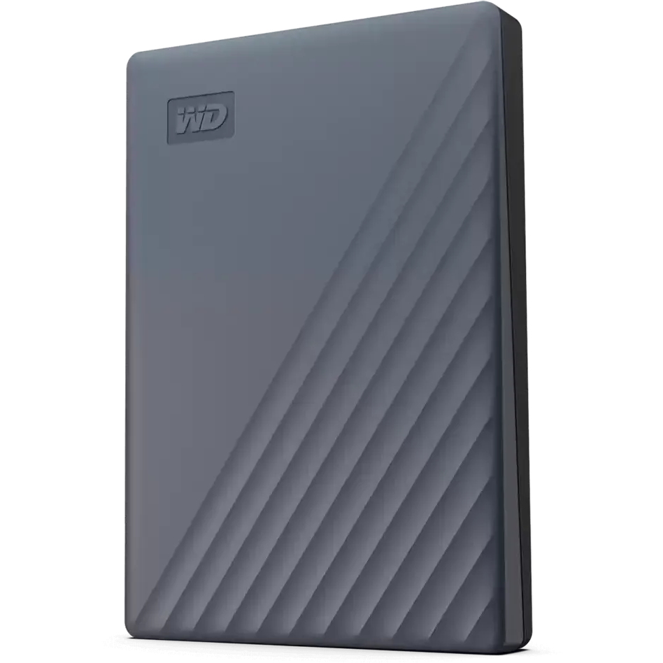 Disque dur externe 6TB WD My Passport Grey (WDBY3J0060BGY) - WDBY3J0060BGY-WESN