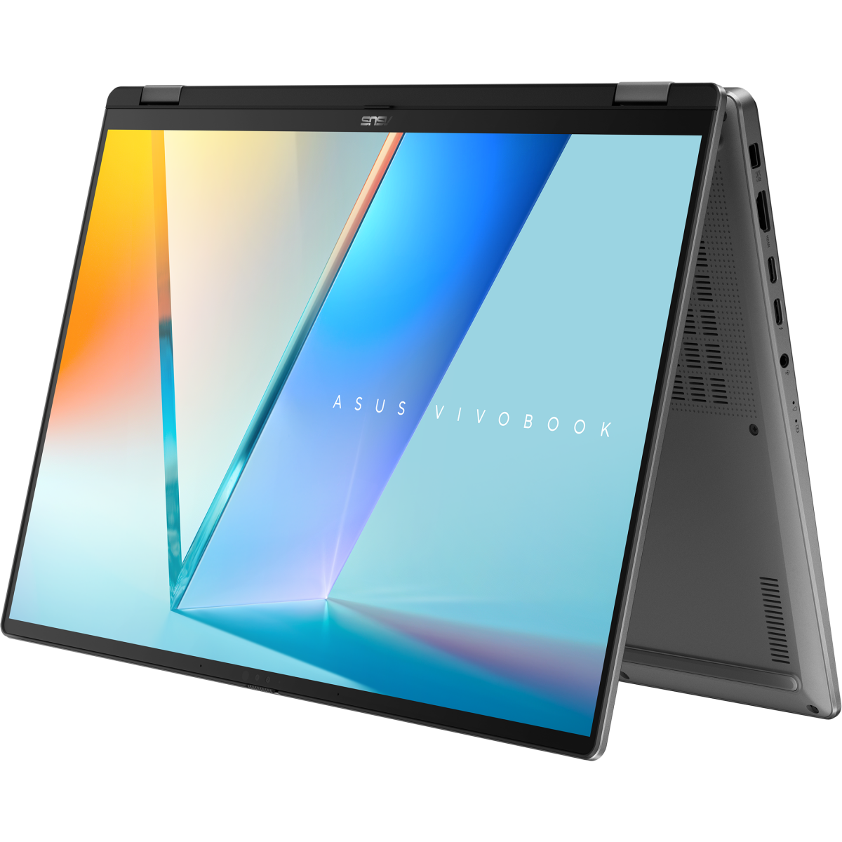Ordinateur portable ASUS TP3607AA Vivobook 16 Flip Matte Gray (FLIP-DISSI3X) - TP3607AA-FLIP-DISSI3X