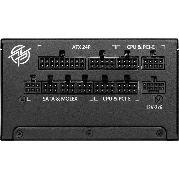 Alimentation électrique 1000W MSI MPG A1000G PCIE5 - 306-7ZP7C11-CE0 - photo 4