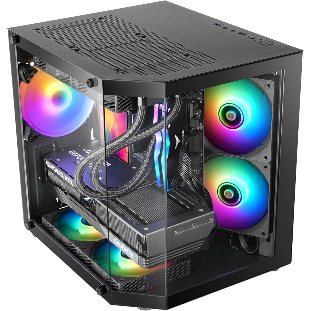 Boîtier Mars Gaming MC-3TLITE Black - MC3TLITE - photo 2