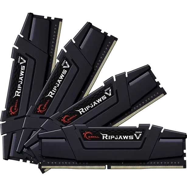 Mémoire vive 32GB DDR4 3600MHz G.Skill Ripjaws V (F4-3600C18Q-32GVK) (4x8GB KIT) - photo 2
