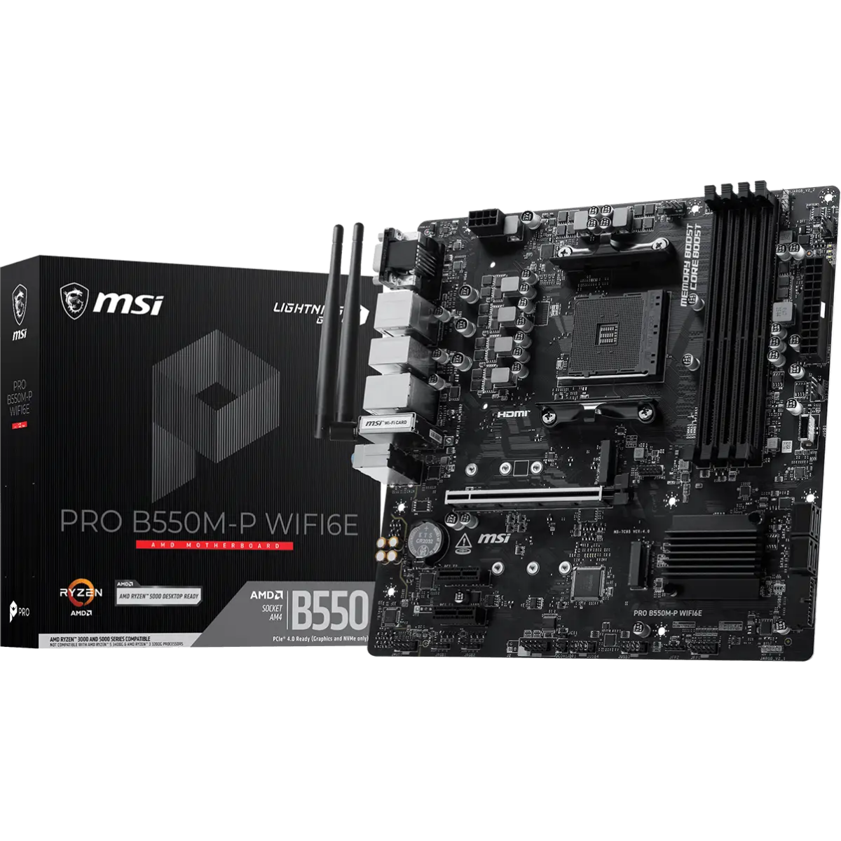Carte mère MSI PRO B550M-P WIFI6E - photo 5