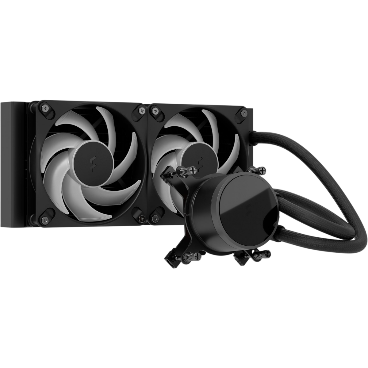 Système de refroidissement liquide Fractal Design Radius 240 RGB Black - FD-W-RA1-2402 - photo 2