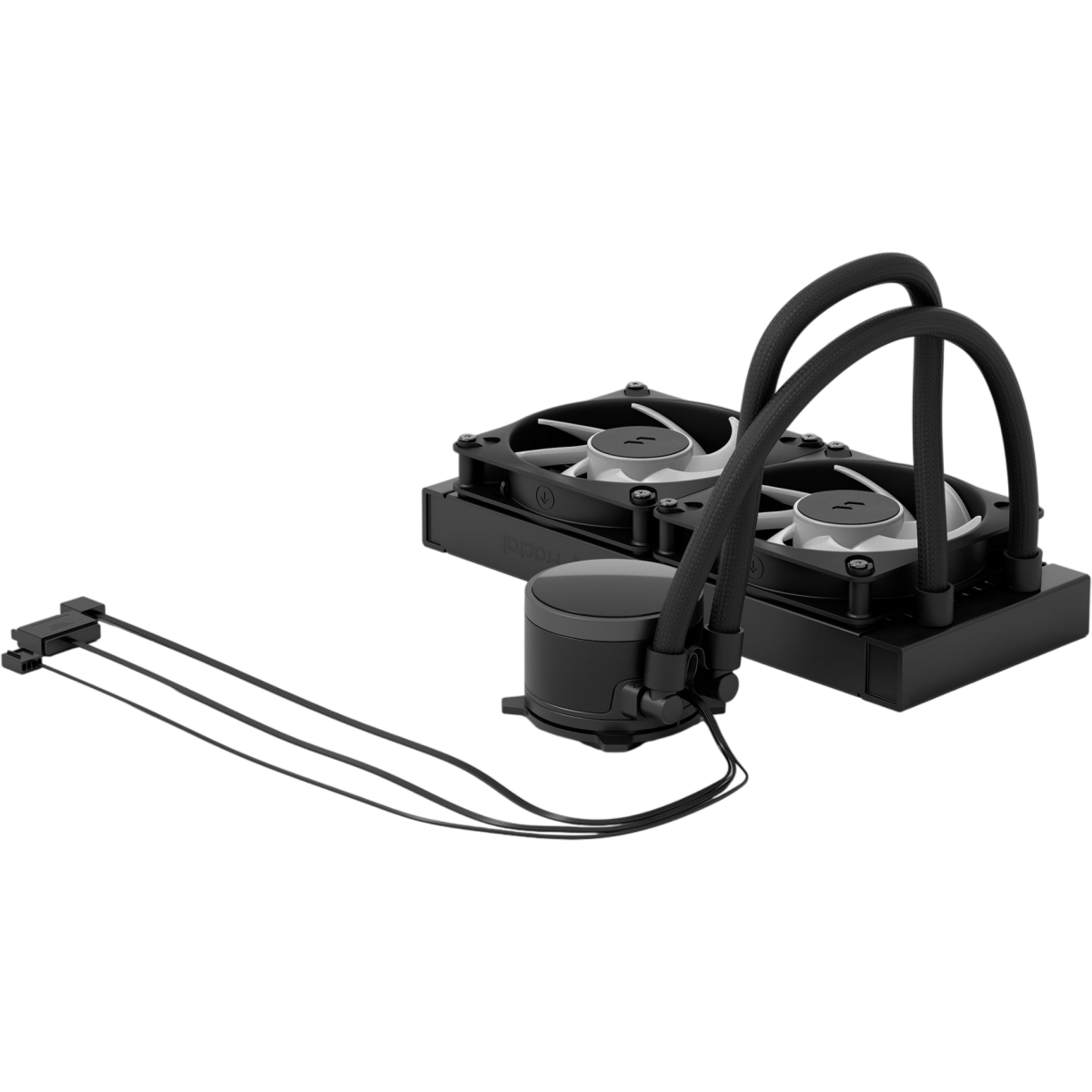 Système de refroidissement liquide Fractal Design Radius 240 RGB Black - FD-W-RA1-2402 - photo 4