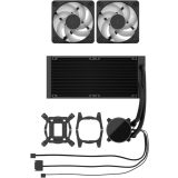 Système de refroidissement liquide Fractal Design Radius 240 RGB Black (FD-W-RA1-2402)