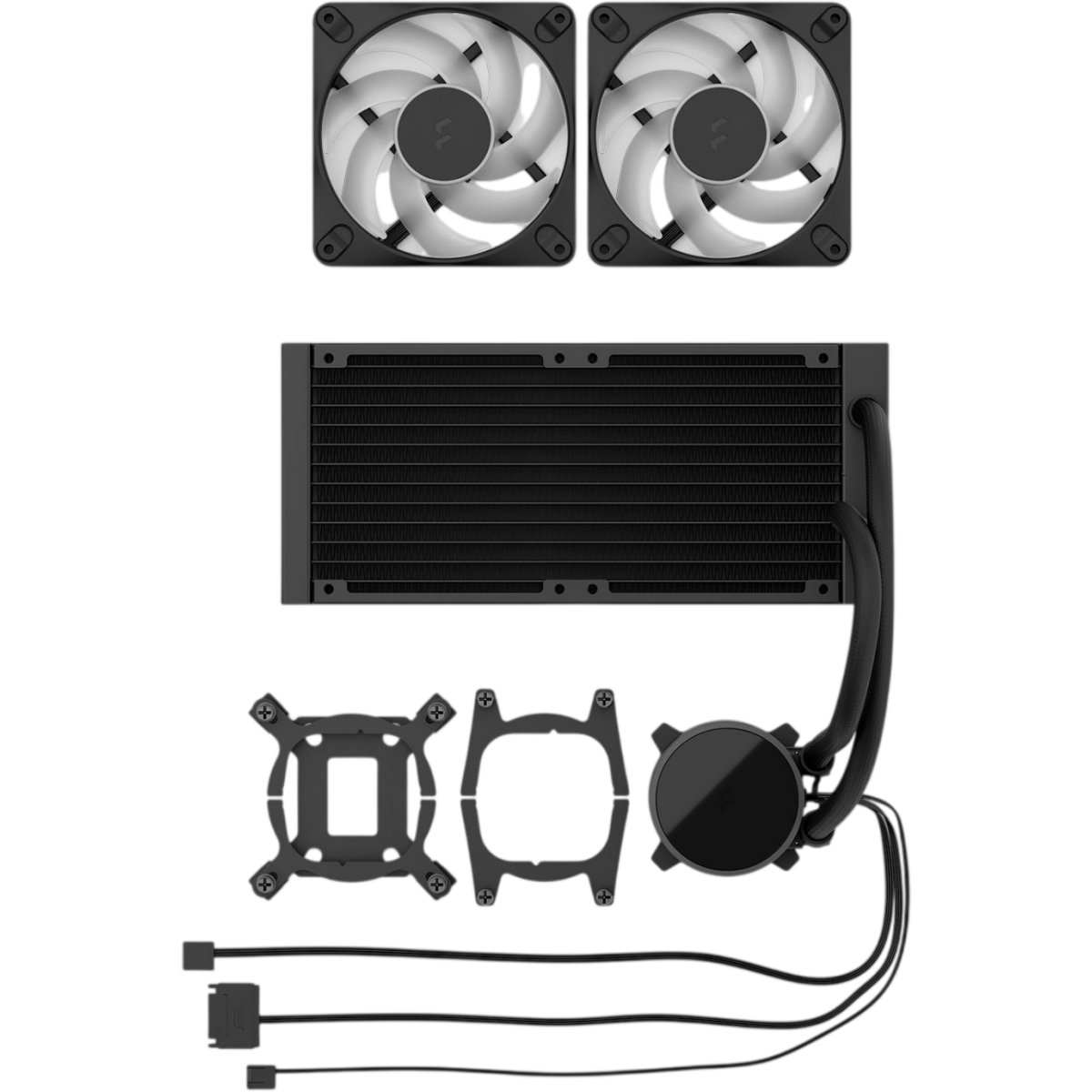 Système de refroidissement liquide Fractal Design Radius 240 RGB Black - FD-W-RA1-2402 - photo 7