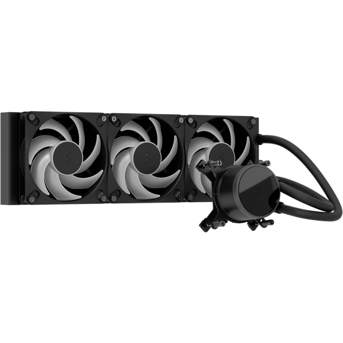 Système de refroidissement liquide Fractal Design Radius 360 RGB Black - FD-W-RA1-3602 - photo 2