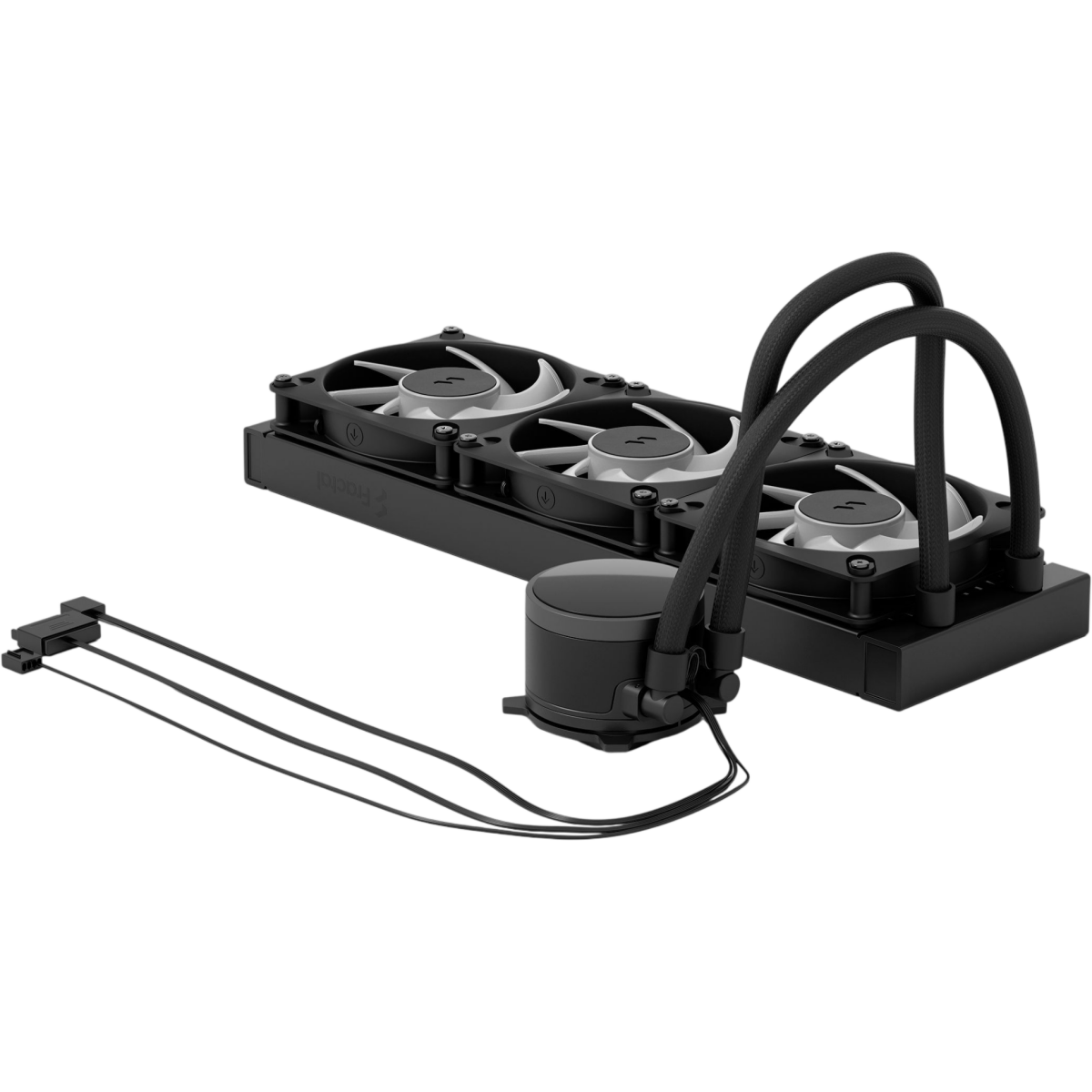 Système de refroidissement liquide Fractal Design Radius 360 RGB Black - FD-W-RA1-3602 - photo 4