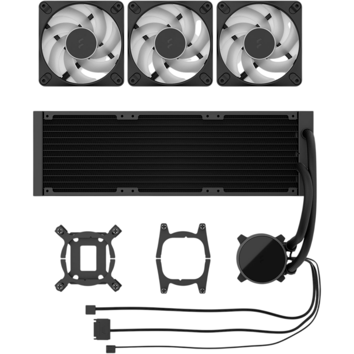 Système de refroidissement liquide Fractal Design Radius 360 RGB Black - FD-W-RA1-3602 - photo 7
