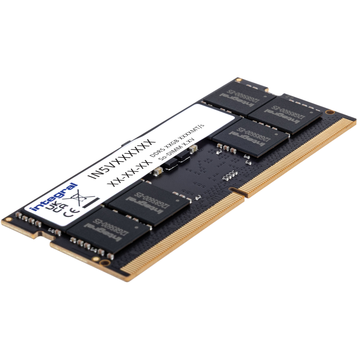Mémoire vive 32GB DDR5 5600MHz Integral SO-DIMM (IN5V32GNJRDX) - photo 2