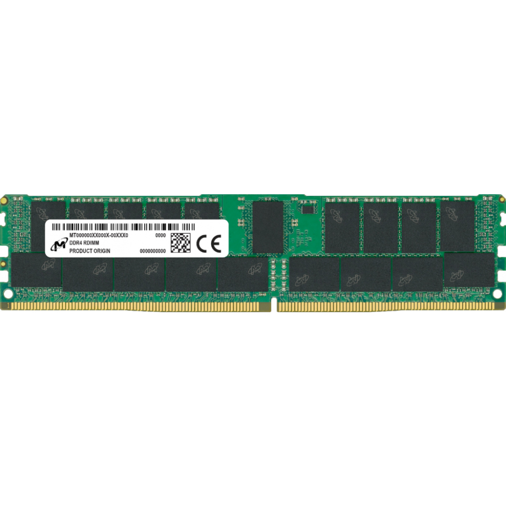Mémoire vive 32GB DDR4 3200MHz Micron ECC RDIMM (MTA36ASF4G72PZ-3G2) - MTA36ASF4G72PZ-3G2R1R