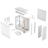 Boîtier Fractal Design Summit Chalk White TG Clear Tint (FD-C-SUM1A-02)