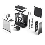 Boîtier Fractal Design Summit Blackout TG Light Tint (FD-C-SUM1A-05)