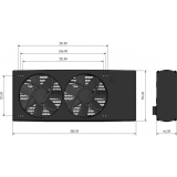 Système de refroidissement liquide Alphacool Eisbaer Extreme 280 Black Edition (11594)