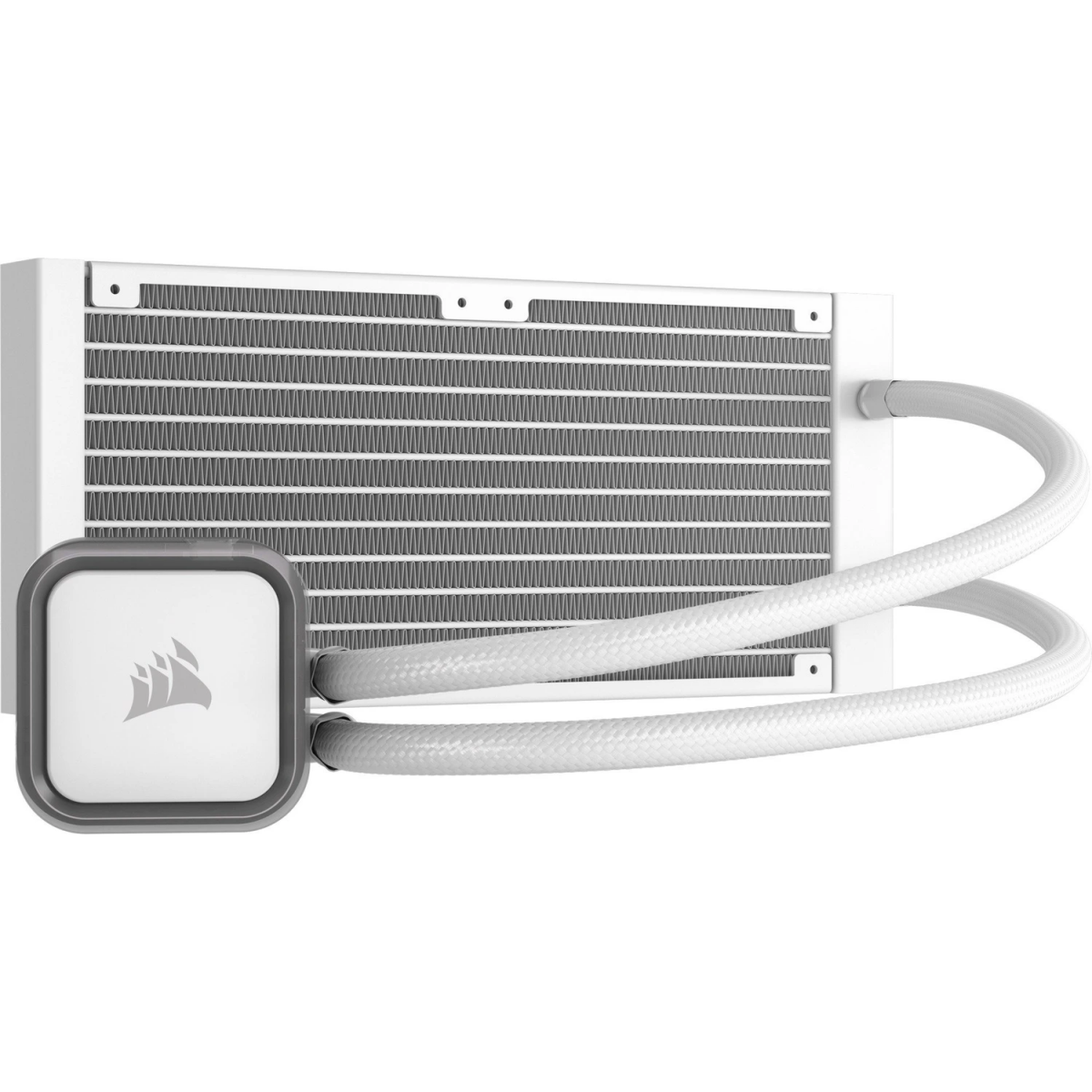 Système de refroidissement liquide Corsair iCUE H100i RGB ELITE White (CW-9060078-WW) - photo 3