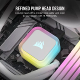 Système de refroidissement liquide Corsair iCUE H100i RGB ELITE White (CW-9060078-WW)