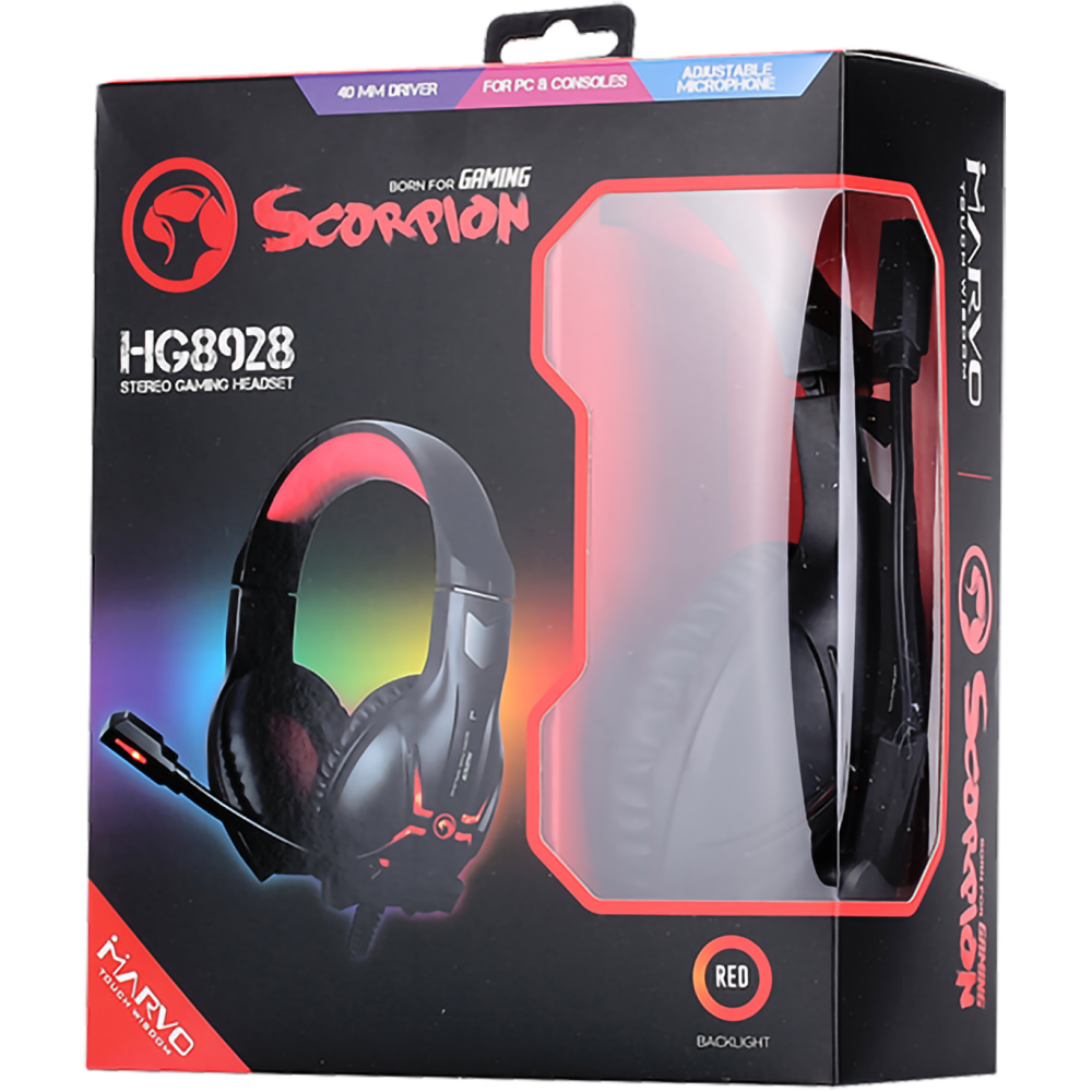 Casque MARVO HG8928 Black - photo 3
