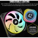 Système de refroidissement liquide Corsair iCUE LINK H100i Black (CW-9061007-WW)