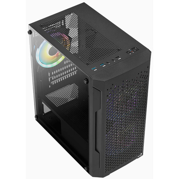Boîtier AeroCool Trinity Mini-G-BK-v3 Black - 4710562758634 - photo 3