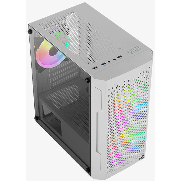 Boîtier AeroCool Trinity Mini-G-WT-v2 White - 4711099470754 - photo 3