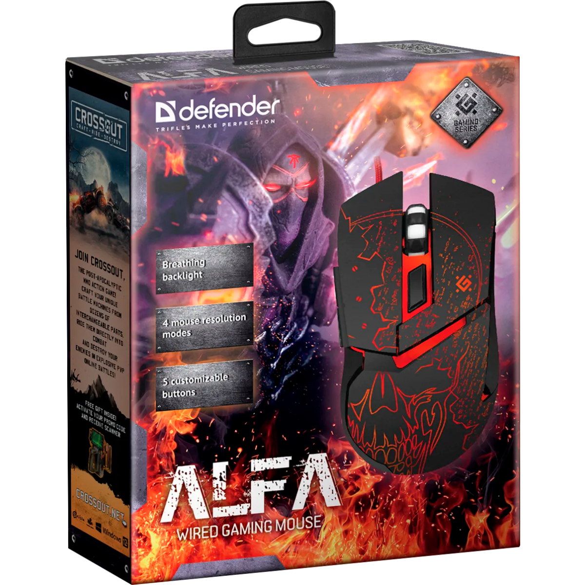 souris Defender Alfa GM-703L Black/Green (52703) - photo 6