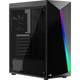 Boîtier AeroCool Shard Tempered Glass ARGB Black (EN57682/ACCM-PV14043.11)