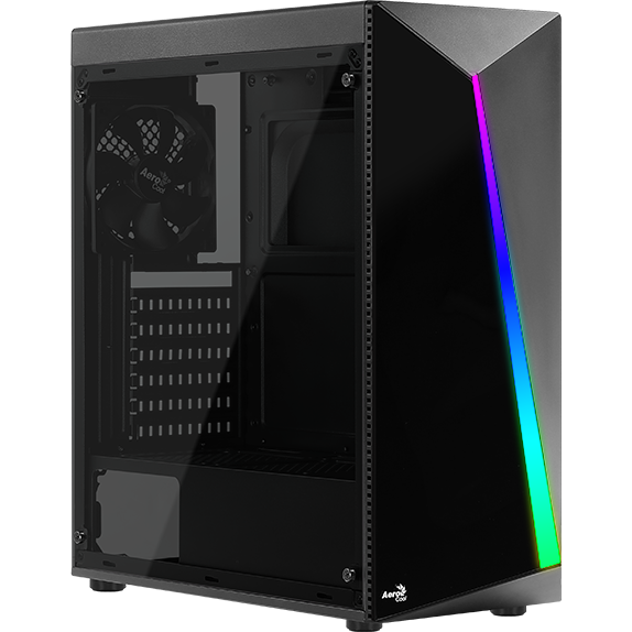 Boîtier AeroCool Shard Tempered Glass ARGB Black - EN57682/ACCM-PV14043.11