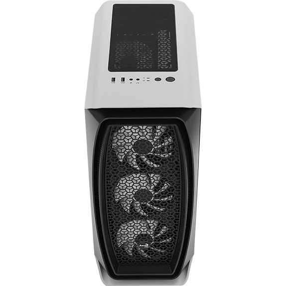 Boîtier AeroCool Aero One Mini Frost White (Frost-G-WT-v1) - EN52380/AEROONEMINIFROSTWH - photo 4