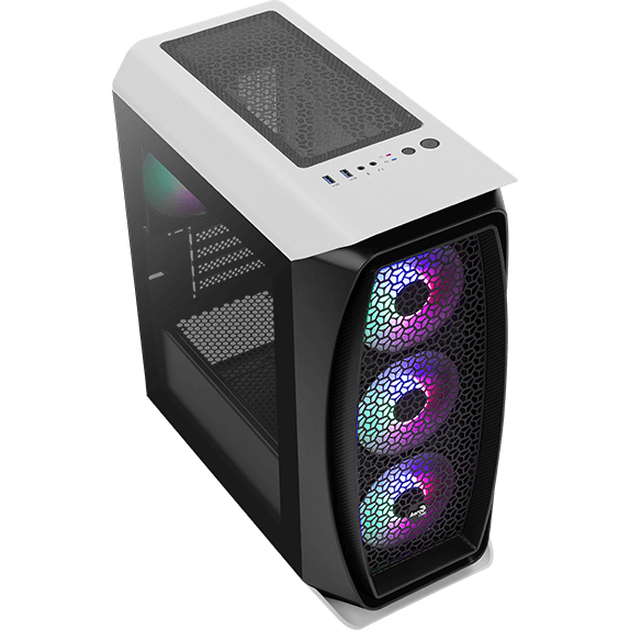 Boîtier AeroCool Aero One Mini Frost White (Frost-G-WT-v1) - EN52380/AEROONEMINIFROSTWH - photo 5