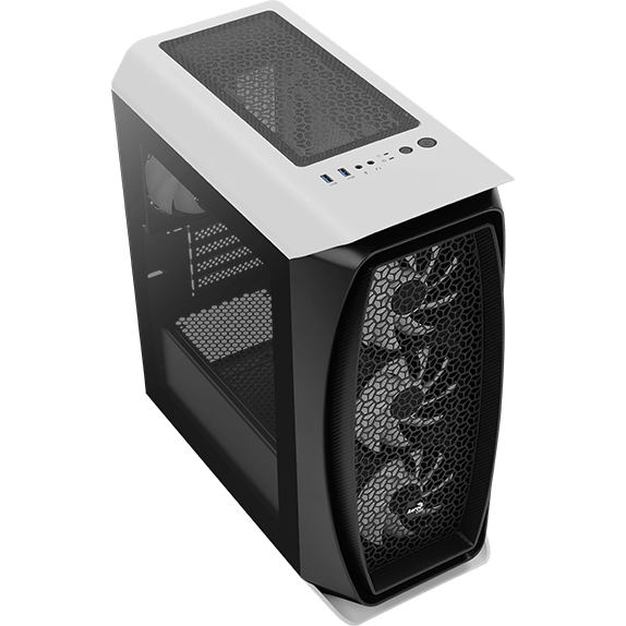 Boîtier AeroCool Aero One Mini Frost White (Frost-G-WT-v1) - EN52380/AEROONEMINIFROSTWH - photo 6