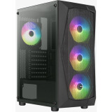 Boîtier AeroCool Falcon-A-BK-V2 Black (EN72314/ACCM-PV41142.11)
