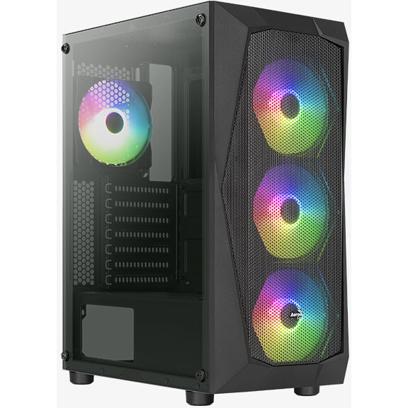 Boîtier AeroCool Falcon-A-BK-V2 Black - EN72314/ACCM-PV41142.11