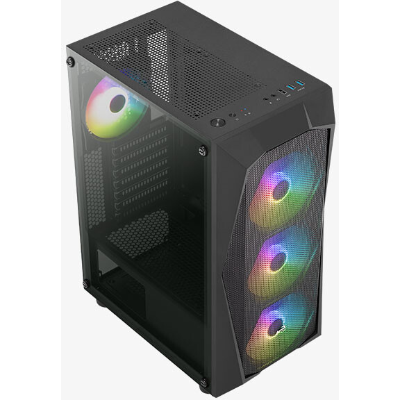 Boîtier AeroCool Falcon-A-BK-V2 Black - EN72314/ACCM-PV41142.11 - photo 4