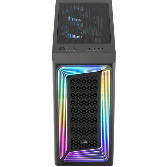 Boîtier AeroCool Interstellar-G-BK-v1 Black - EN73649/ACCM-PB30043.11 - photo 3