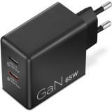 Bloc d’alimentation pour ordinateur portable Lenovo Dual USB-C 65W GaN Charger (G0A6065BEU)