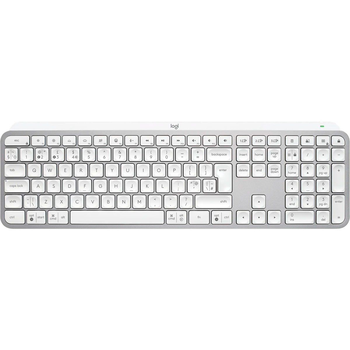 Clavier Logitech MX Keys S Pale Gray (920-011588)