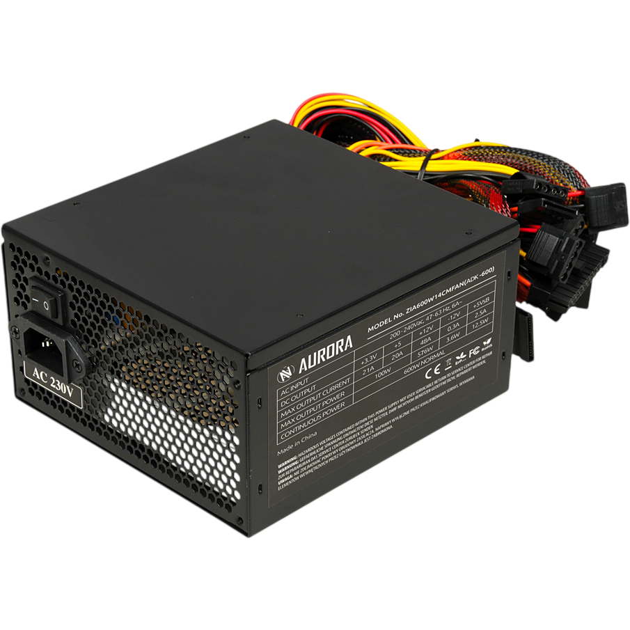 Alimentation électrique 600W iBOX Aurora (ZIA600W14CMBOX) - photo 2