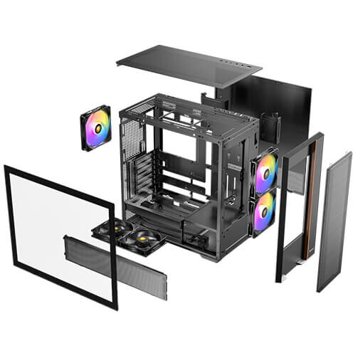 Boîtier Antec Flux Rear - 0-761345-10241-4 - photo 17