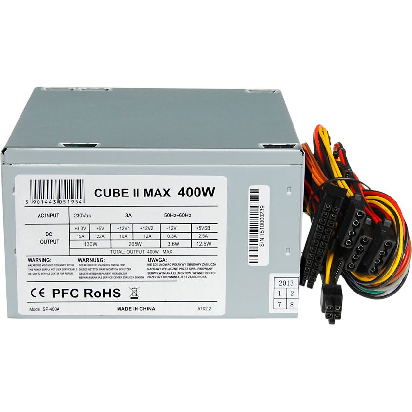 Alimentation électrique 400W iBOX CUBE II (ZIC2400W12CMFA) - photo 3