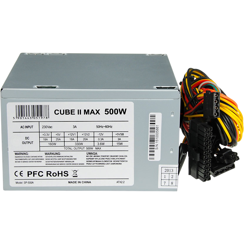 Alimentation électrique 500W iBOX CUBE II (ZIC2500W12CMFA) - photo 3