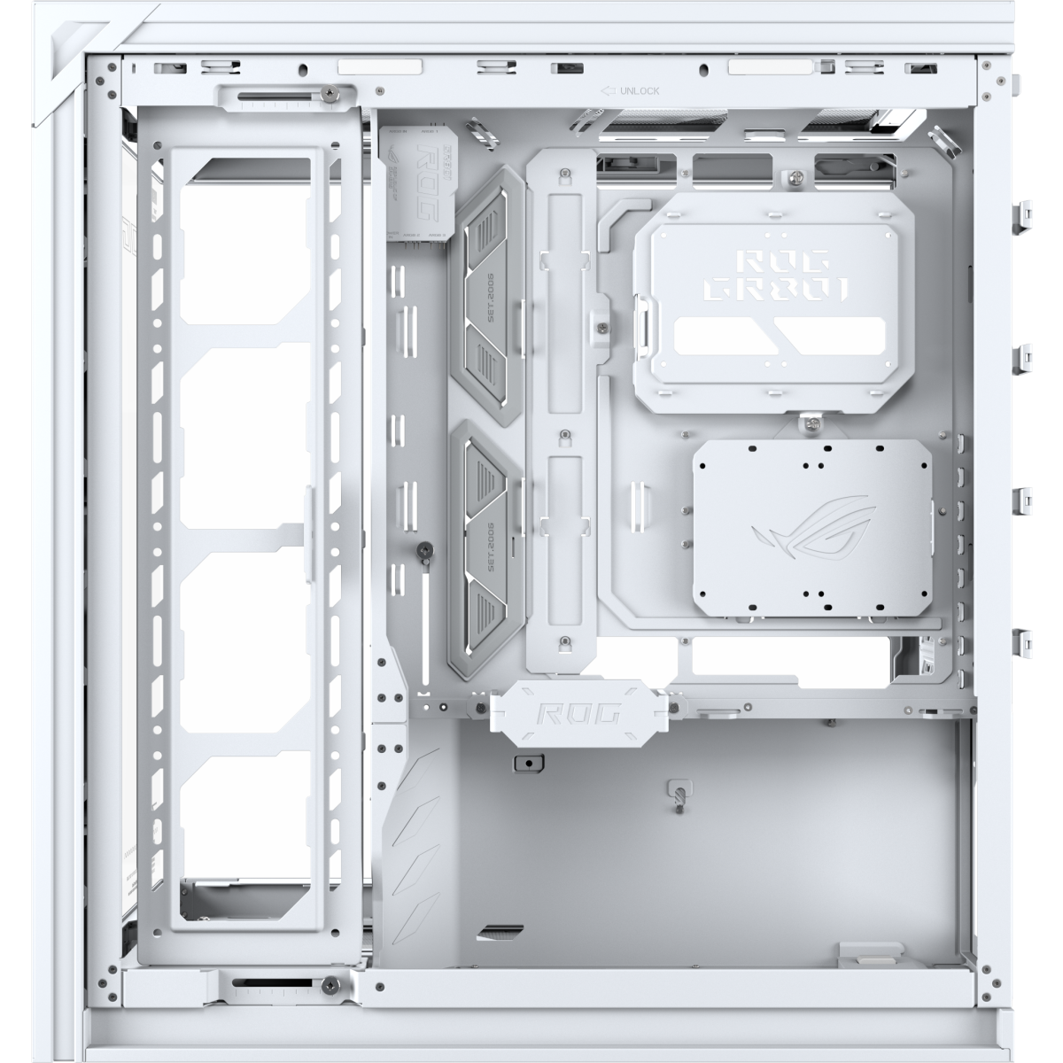 Boîtier ASUS ROG Cronox GR801 Curve TG ARGB White - 90DC00T3-B09030 - photo 10