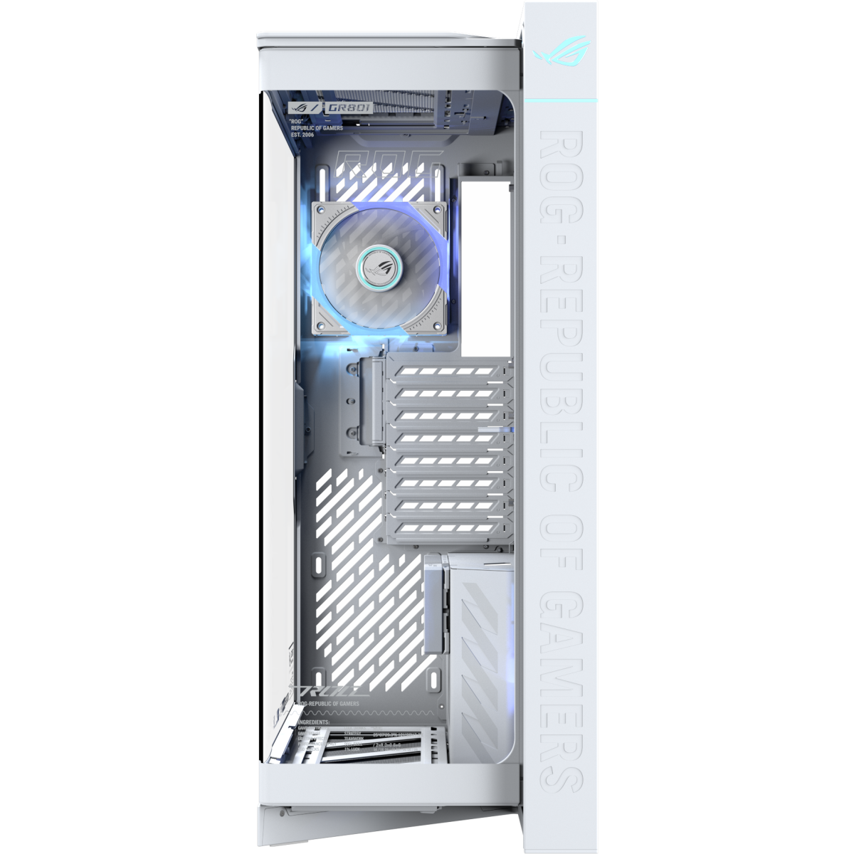 Boîtier ASUS ROG Cronox GR801 Curve TG ARGB White - 90DC00T3-B09030 - photo 4