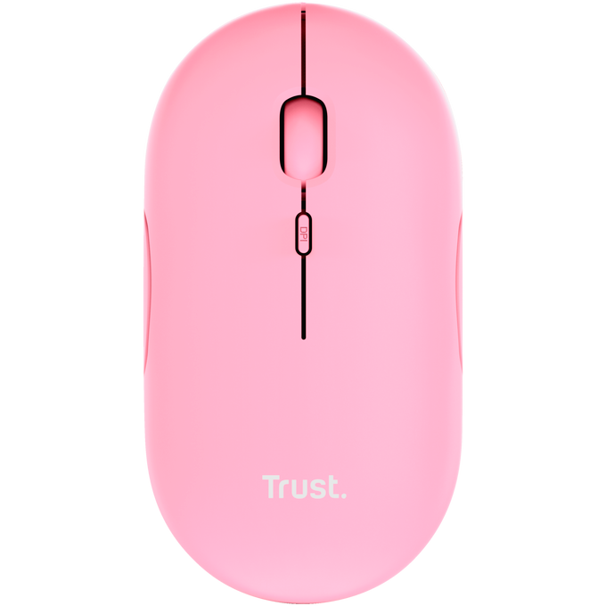 Souris Trust Puck Pink - 24125