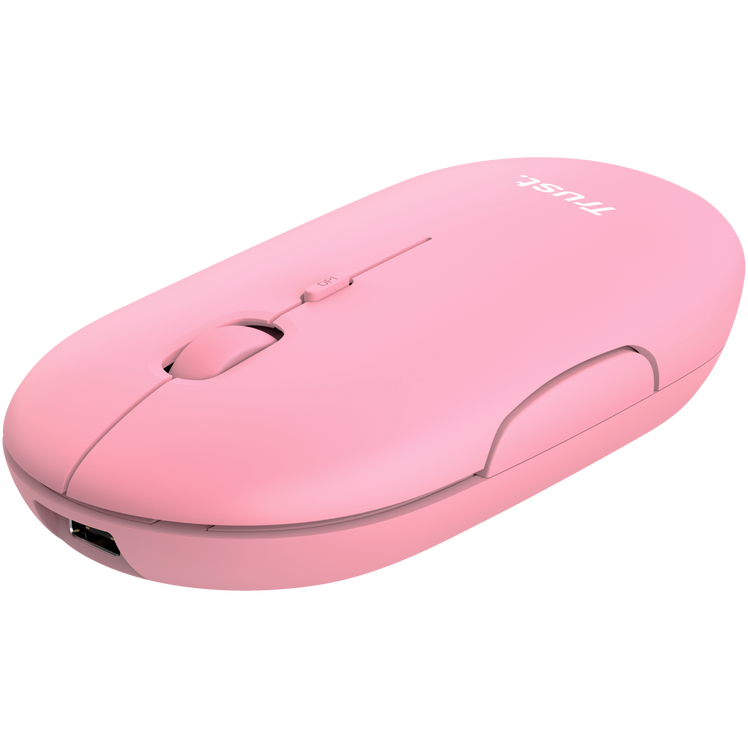 Souris Trust Puck Pink - 24125 - photo 2