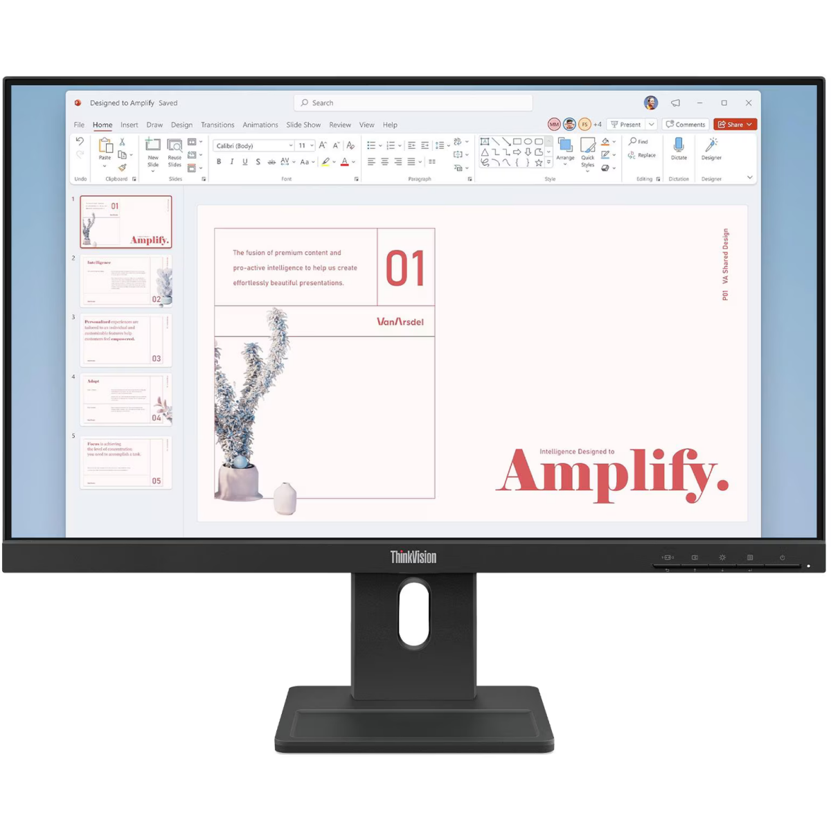 Écran Lenovo 24" ThinkVision E24-40 (64BAMAT1EU)